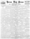 Herne Bay Press Saturday 27 January 1917 Page 1