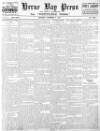 Herne Bay Press Saturday 03 November 1917 Page 1