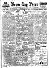 Herne Bay Press Saturday 21 January 1933 Page 1