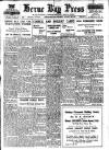 Herne Bay Press Saturday 28 January 1939 Page 1