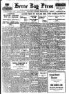 Herne Bay Press Saturday 25 February 1939 Page 1