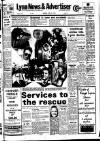 Lynn Advertiser Tuesday 25 July 1972 Page 1