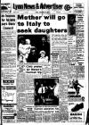Lynn Advertiser Friday 15 September 1972 Page 1