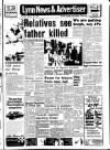 Lynn Advertiser Tuesday 10 March 1981 Page 1