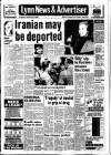 Lynn Advertiser Tuesday 10 January 1984 Page 1