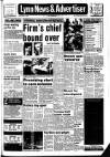 Lynn Advertiser Friday 11 October 1985 Page 1