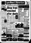 Lynn Advertiser Tuesday 15 October 1985 Page 1