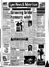 Lynn Advertiser Friday 06 December 1985 Page 1
