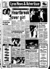 Lynn Advertiser Tuesday 31 December 1985 Page 1