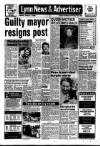 Lynn Advertiser Tuesday 07 January 1986 Page 1