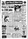 Lynn Advertiser Tuesday 14 October 1986 Page 1