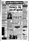 Lynn Advertiser Friday 24 October 1986 Page 1