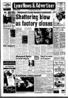 Lynn Advertiser Tuesday 24 February 1987 Page 1