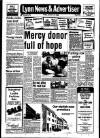 Lynn Advertiser Friday 13 January 1989 Page 1