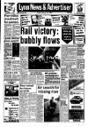 Lynn Advertiser Friday 10 February 1989 Page 1