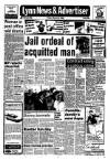 Lynn Advertiser Friday 24 March 1989 Page 1