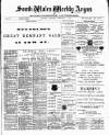 South Wales Weekly Argus and Monmouthshire Advertiser Saturday 09 February 1895 Page 1