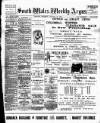 South Wales Weekly Argus and Monmouthshire Advertiser Saturday 23 January 1897 Page 1