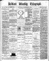 Belfast Weekly Telegraph Saturday 06 December 1873 Page 1