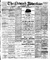 Newark Advertiser Wednesday 19 January 1910 Page 1
