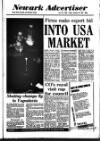 Newark Advertiser Friday 30 January 1987 Page 1