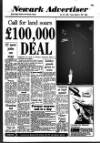 Newark Advertiser Friday 06 March 1987 Page 1