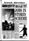 Newark Advertiser Friday 11 August 1995 Page 1