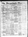 Aberystwyth Observer Saturday 01 August 1885 Page 1