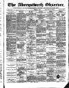 Aberystwyth Observer Saturday 25 June 1887 Page 1