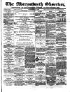 Aberystwyth Observer Saturday 16 November 1889 Page 1