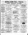 Abingdon Free Press Friday 13 February 1903 Page 1