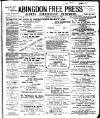 Abingdon Free Press Friday 27 March 1903 Page 1
