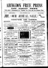 Abingdon Free Press Friday 29 September 1905 Page 1