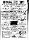 Abingdon Free Press Friday 15 December 1905 Page 1