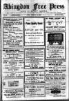 Abingdon Free Press Friday 12 February 1909 Page 1