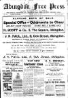 Abingdon Free Press Friday 10 March 1916 Page 1