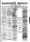 Harborne Herald Saturday 01 September 1877 Page 1
