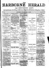 Harborne Herald Saturday 17 November 1877 Page 1
