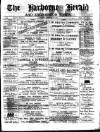 Harborne Herald Saturday 25 February 1888 Page 1