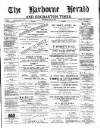 Harborne Herald Saturday 25 May 1889 Page 1