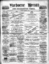 Harborne Herald Saturday 07 December 1889 Page 1
