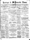 Hastings & St. Leonards Times Saturday 11 March 1899 Page 1