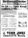 Glamorgan Advertiser Friday 23 January 1920 Page 1