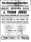 Glamorgan Advertiser Friday 23 July 1920 Page 1