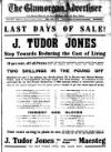 Glamorgan Advertiser Friday 13 August 1920 Page 1