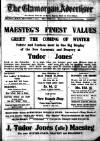 Glamorgan Advertiser Friday 04 November 1921 Page 1