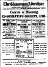 Glamorgan Advertiser Friday 25 August 1922 Page 1