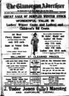 Glamorgan Advertiser Friday 19 January 1923 Page 1