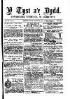 Y Tyst Friday 16 January 1880 Page 1