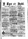Y Tyst Friday 30 January 1880 Page 1